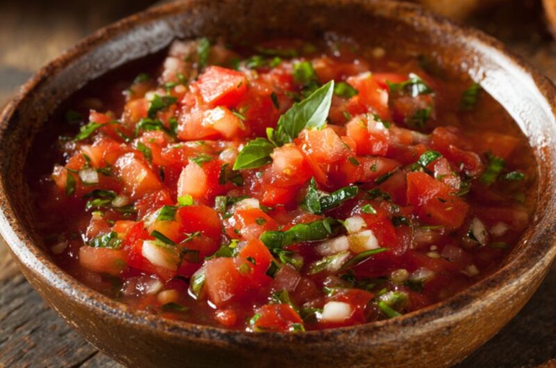 gordon ramsay tomato and basil salsa recipe
