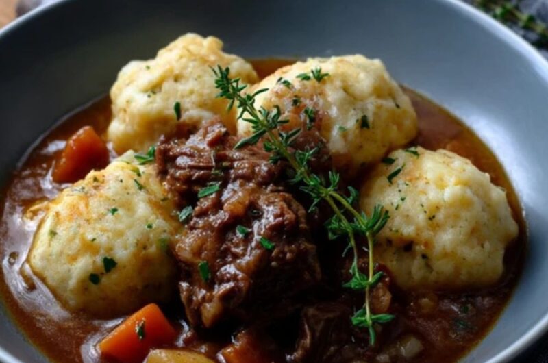 Gordon Ramsay Beef Stew And Dumplings Recipe