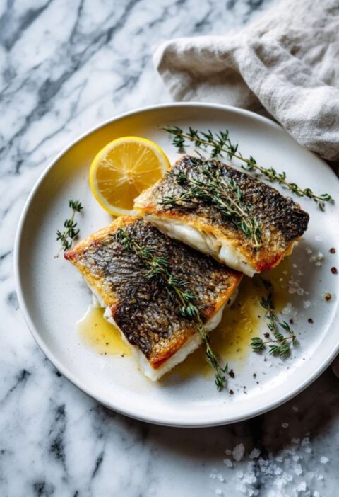 Gordon Ramsay Pan Seared Sea Bass Recipe