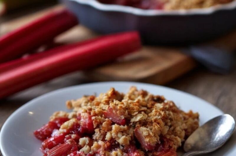 gordon ramsay rhubarb crumble recipe