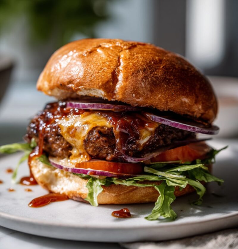 Gordon Ramsay BBQ Burger Recipe