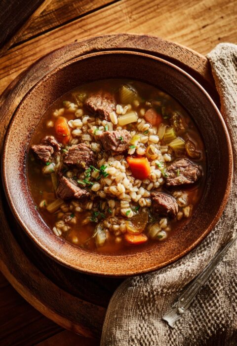 Gordon Ramsay Beef Barley Soup