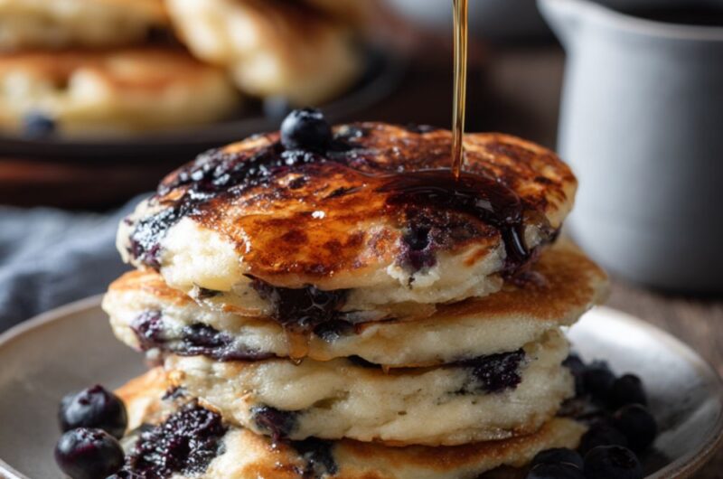 Gordon Ramsay Blueberry Ricotta Pancakes Recipe