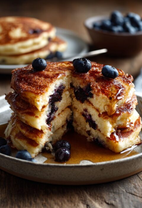 Gordon Ramsay Blueberry Ricotta Pancakes Recipe