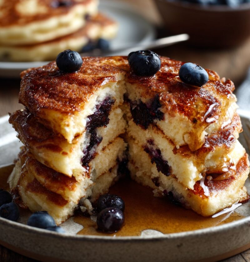 Gordon Ramsay Blueberry Ricotta Pancakes Recipe