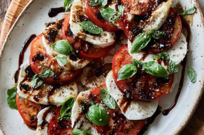 Gordon Ramsay Caprese Salad