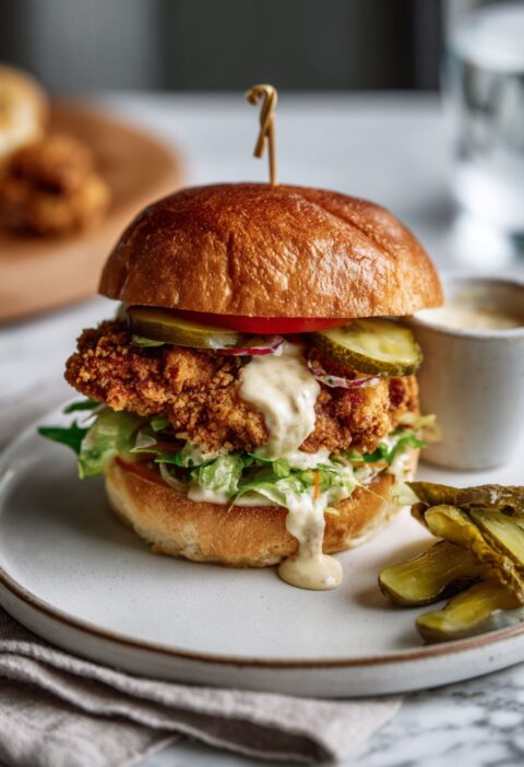 Gordon Ramsay Chicken Burger Recipe