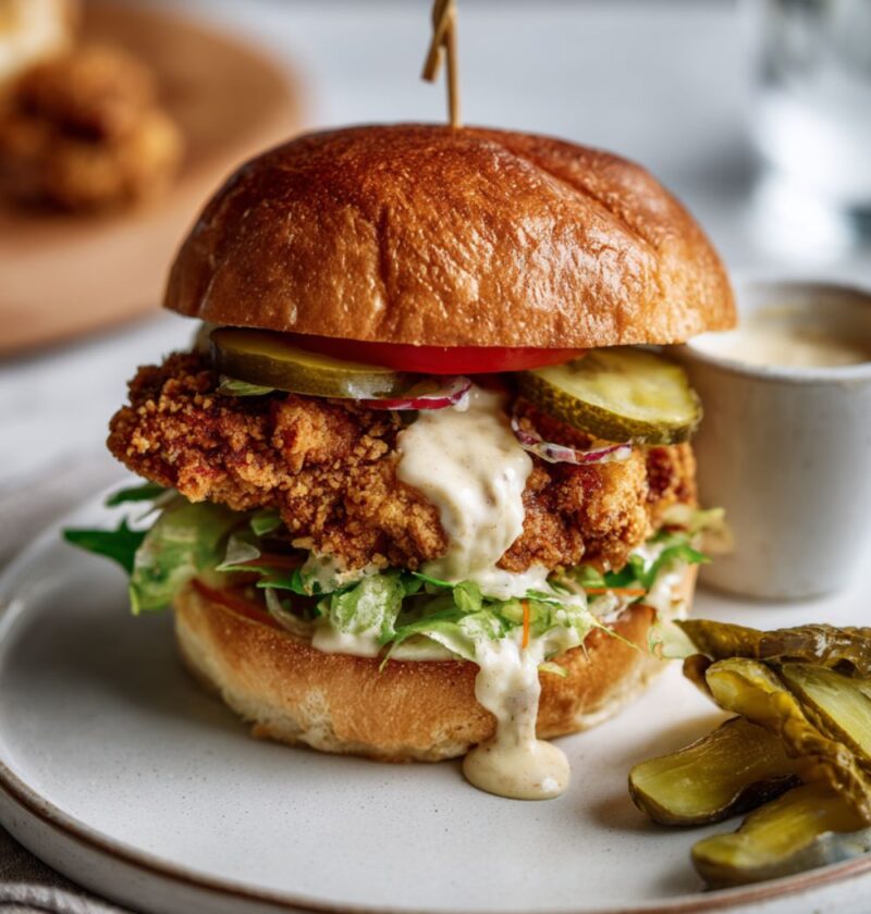 Gordon Ramsay Chicken Burger Recipe