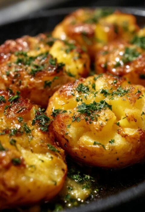 Crispy Gordon Ramsay Smashed Potatoes Recipe