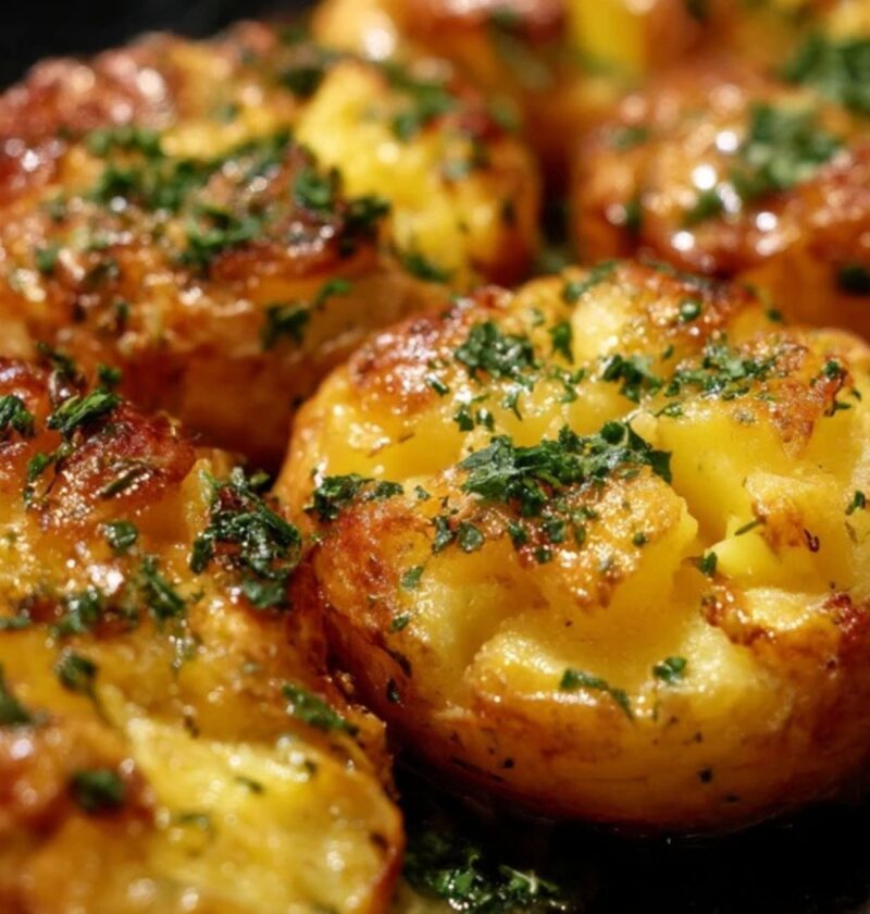 Crispy Gordon Ramsay Smashed Potatoes Recipe