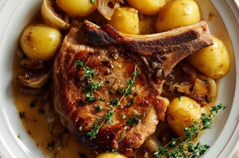 Gordon Ramsay Style Crockpot Pork Chops And Potatoes Recipe