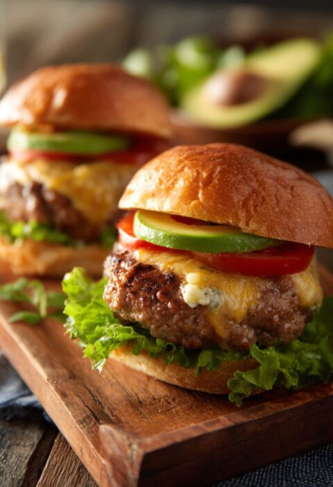 Gordon Ramsay Blue Cheese Burger Recipe