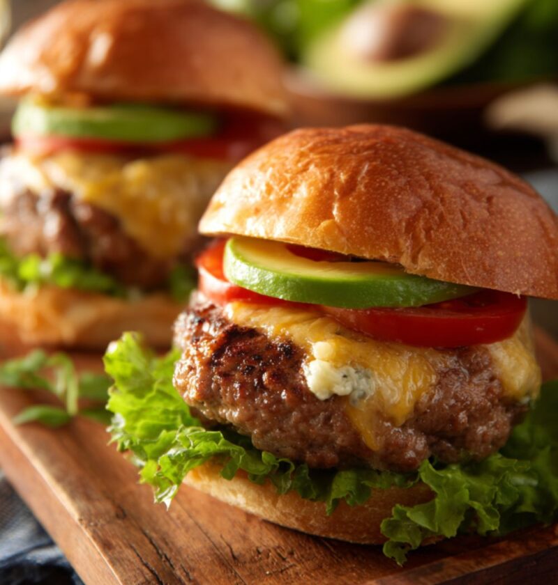 Gordon Ramsay Blue Cheese Burger Recipe