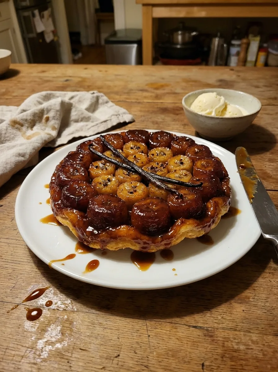Gordon Ramsay Banana Tarte Tatin