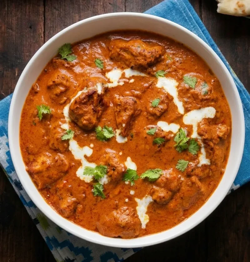 Gordon Ramsay chicken tikka masala with yoghurt and coriander