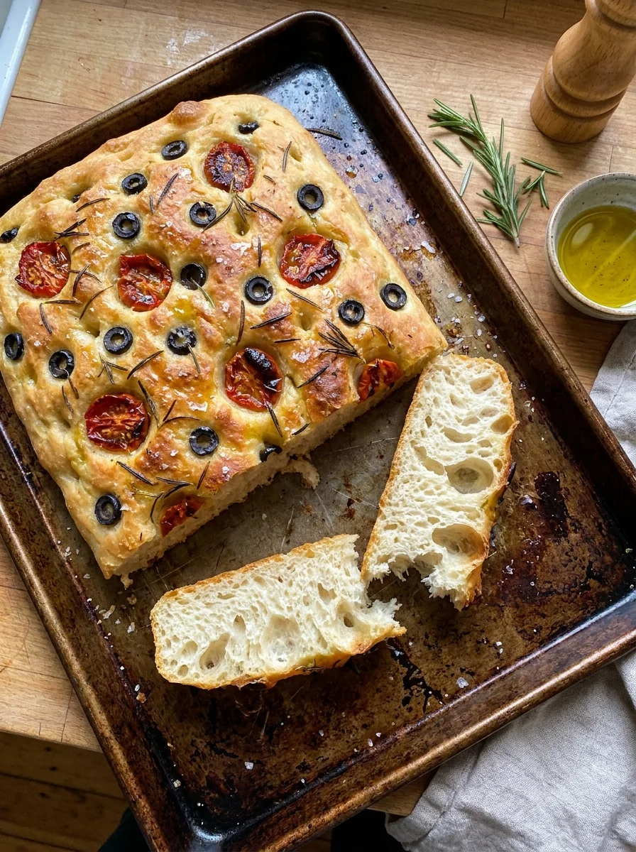 Gordon Ramsay Focaccia Bread