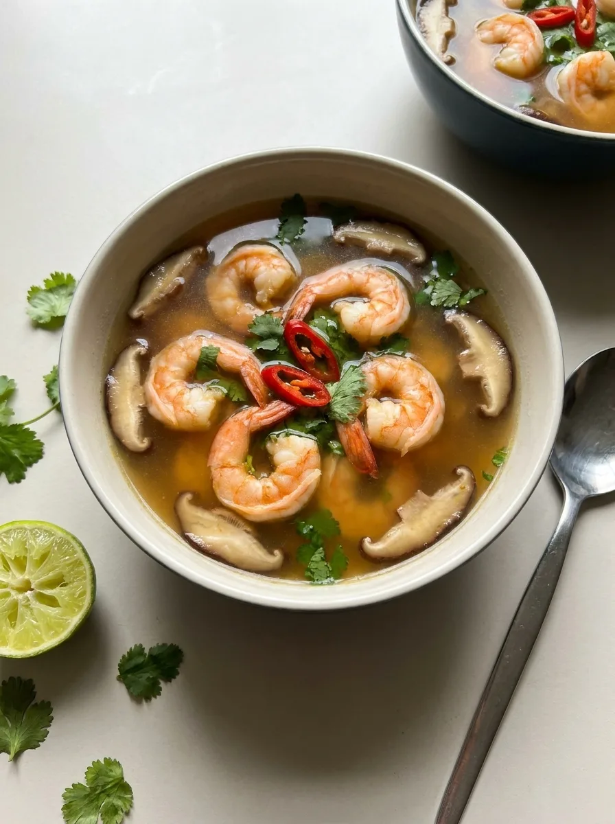 Gordon Ramsay Hot and Sour Prawn Soup