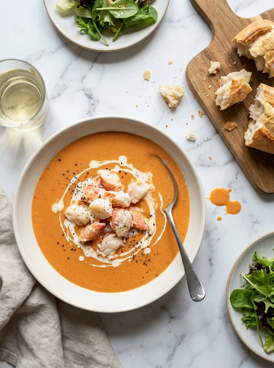 Gordon Ramsay Lobster Bisque