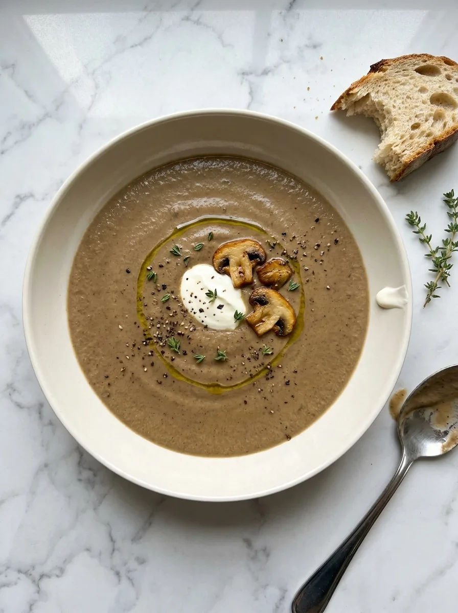 Gordon Ramsay Mushroom Soup