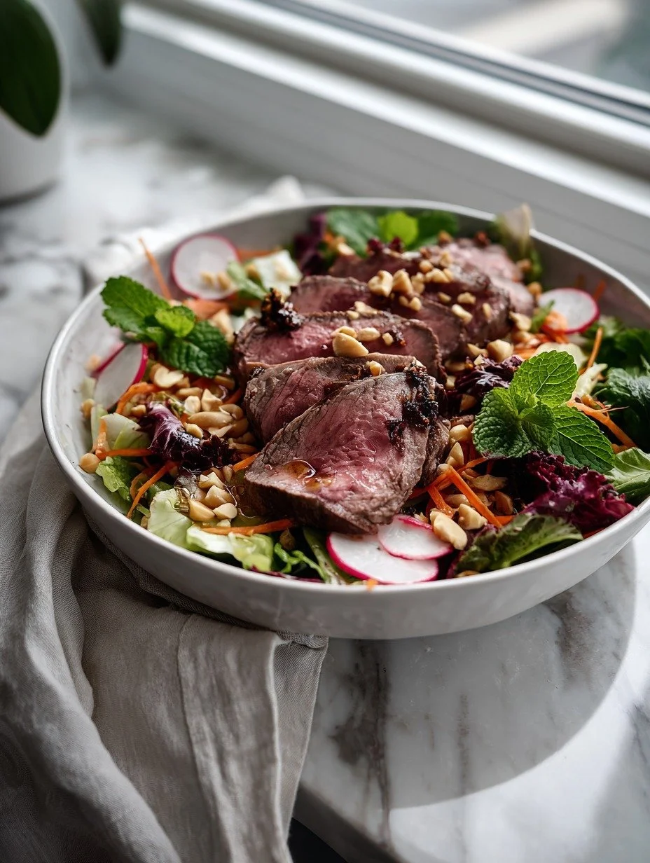 Gordon Ramsay Spicy Beef Salad