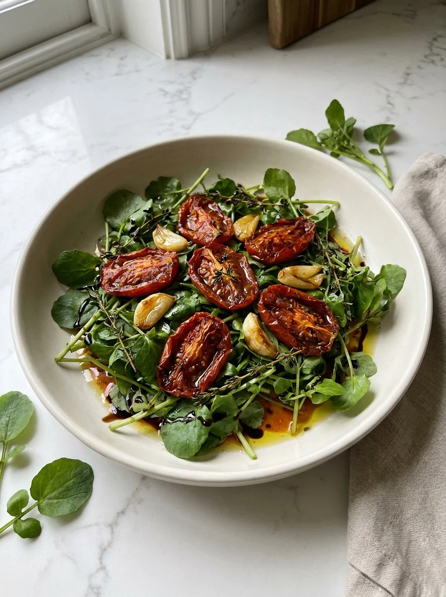 Gordon Ramsay's Tomato and Watercress Salad