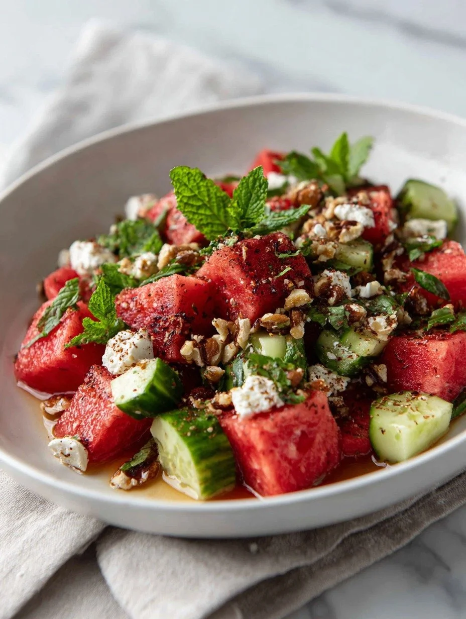 Gordon Ramsay Watermelon Feta Salad