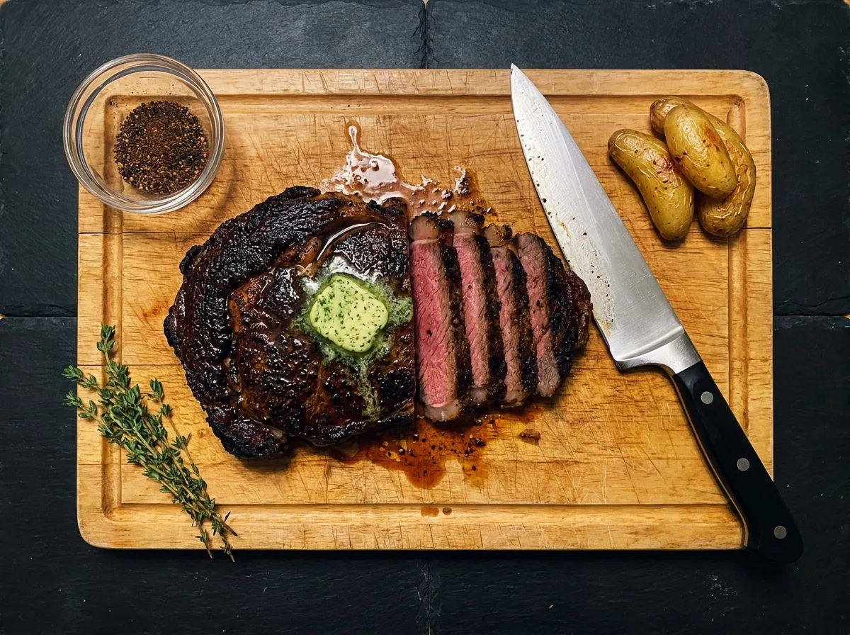 Gordon Ramsay’s Coffee and Chilli Rubbed Air Fryer Ribeye