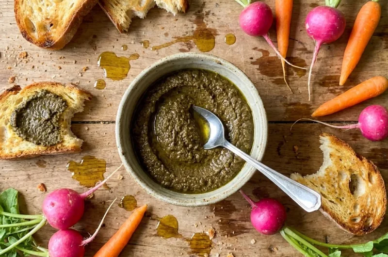 Gordon Ramsay Anchovy Dip Recipe (With Crudités)
