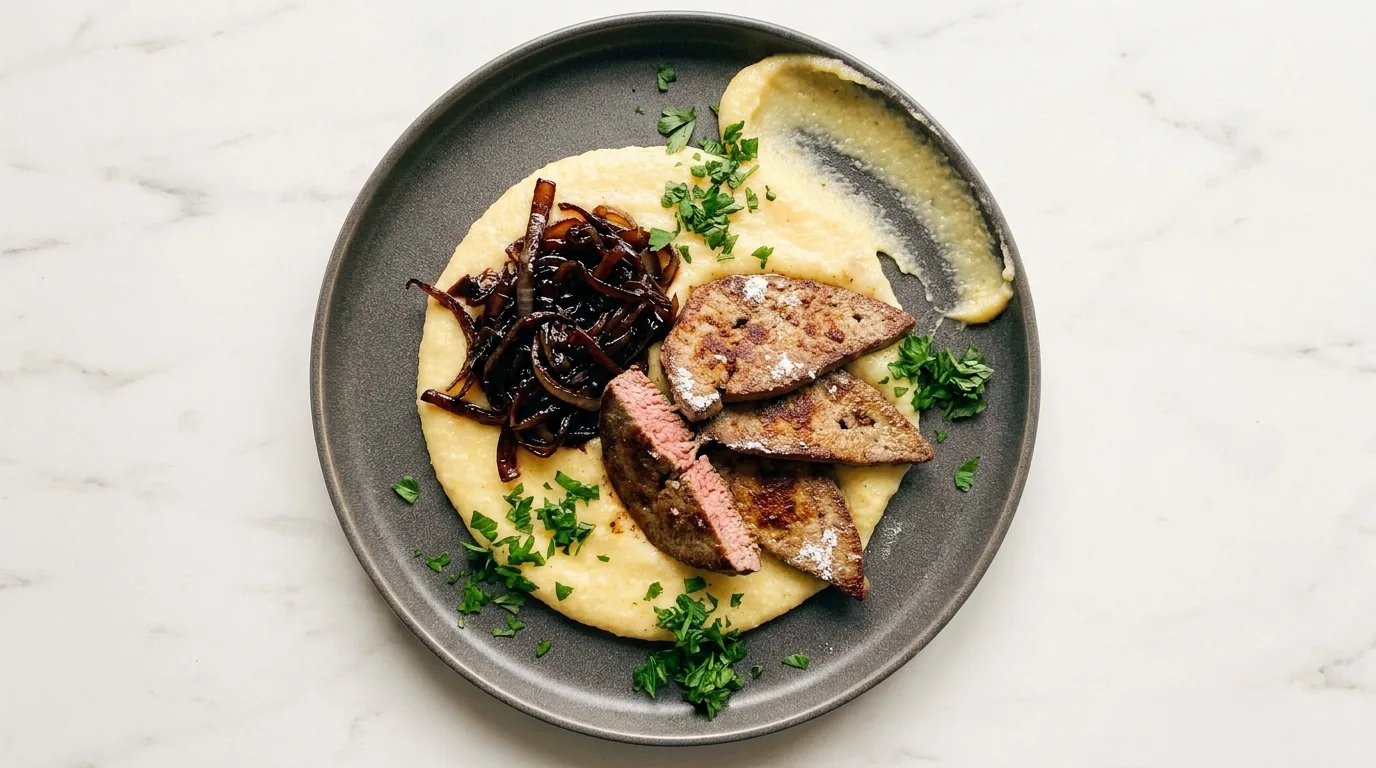 Gordon Ramsay's Calves Liver with Caramelised Onions