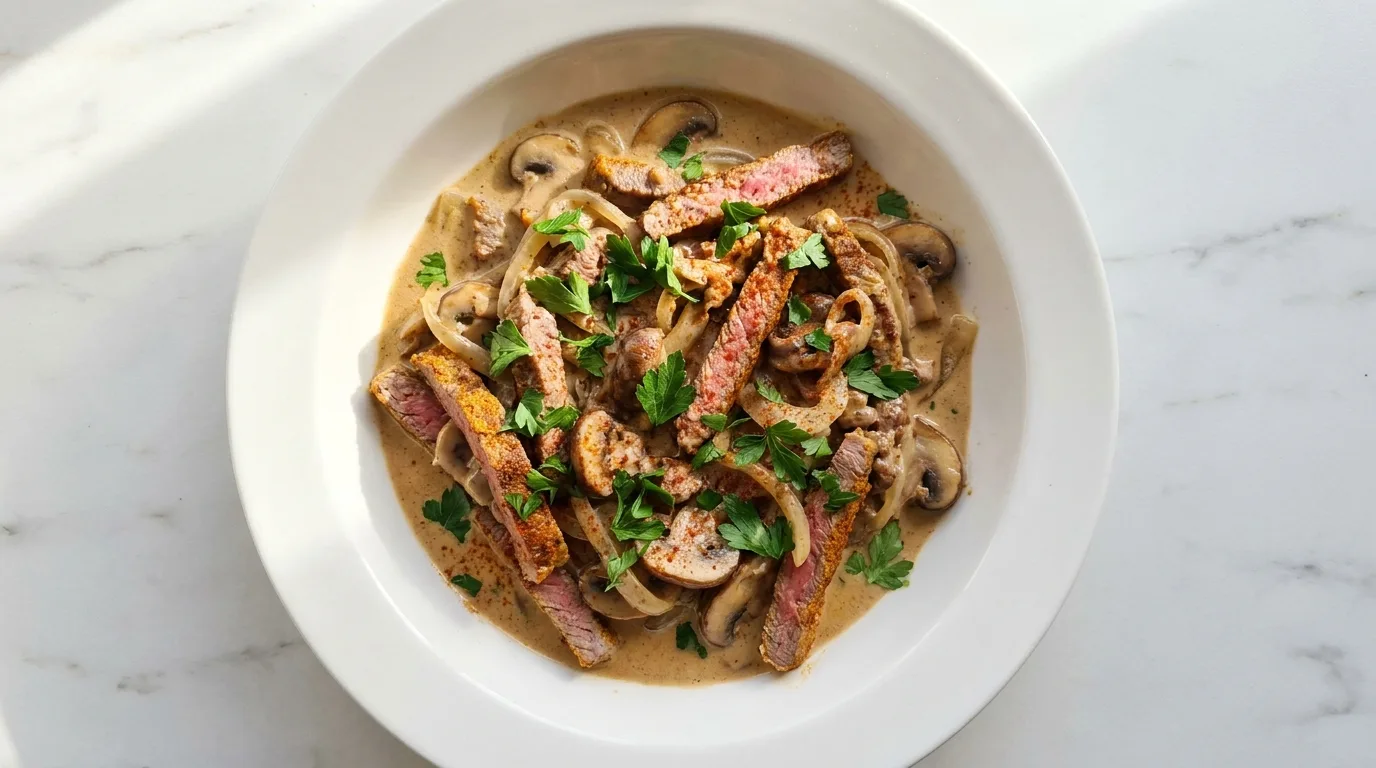 Gordon Ramsay's Beef Stroganoff