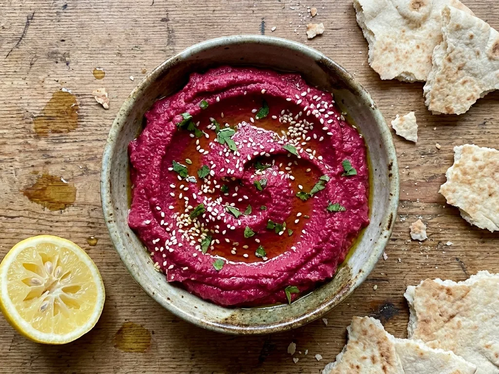 Gordon Ramsay Beetroot Hummus Recipe