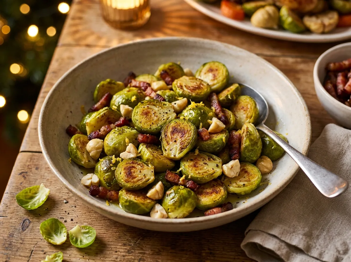 Gordon Ramsay’s Brussels Sprouts with Pancetta and Chestnuts