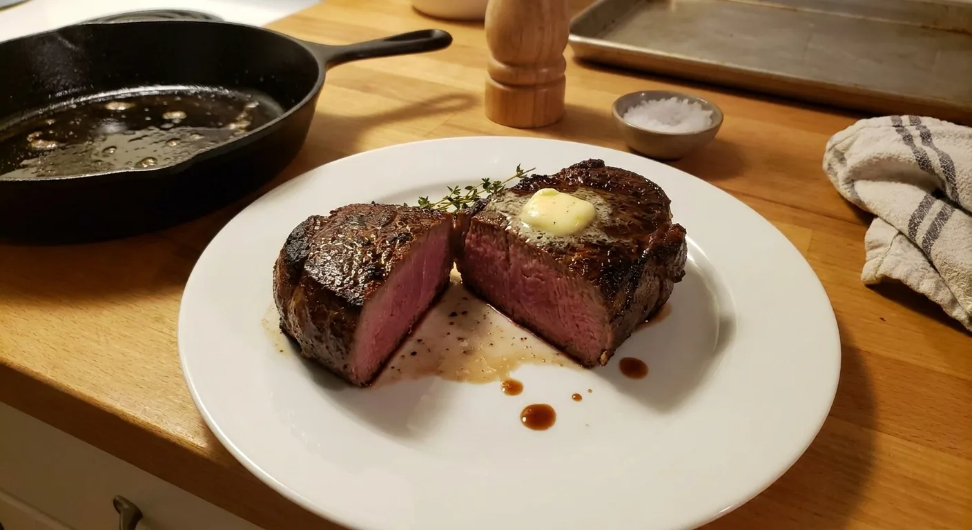 Gordon Ramsay’s Cast Iron Steak (Oven Finish)