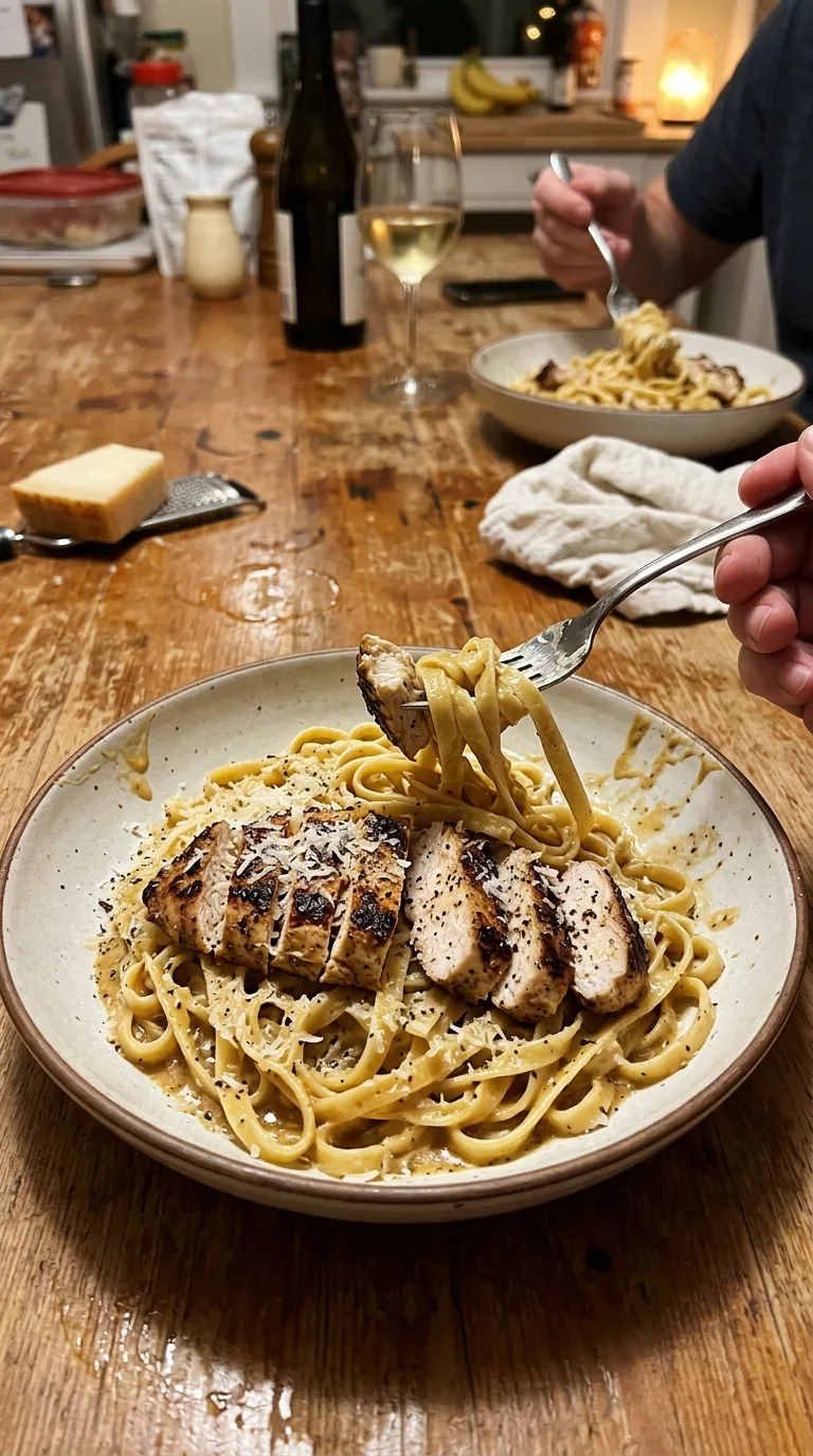 Gordon Ramsay Chicken Fettuccine Alfredo
