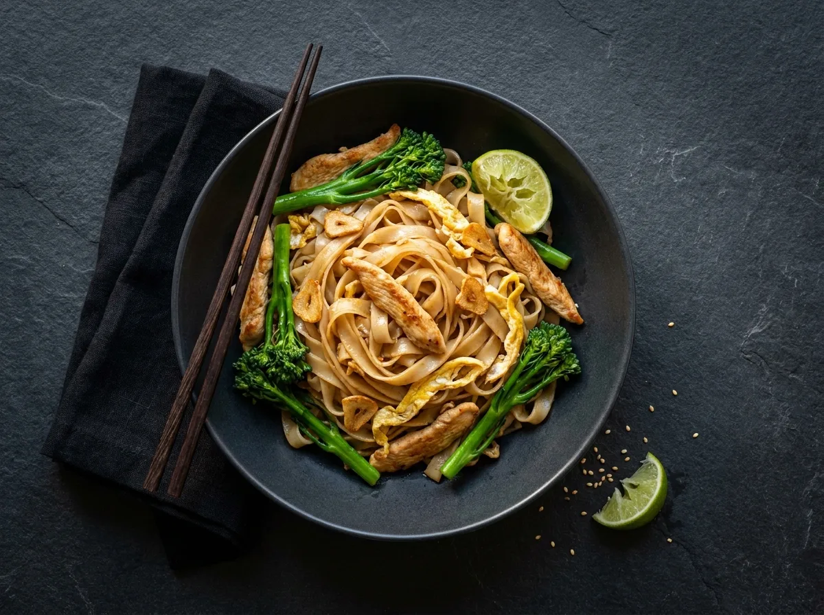 Gordon Ramsay’s Egg-Fried Rice Noodles with Chicken