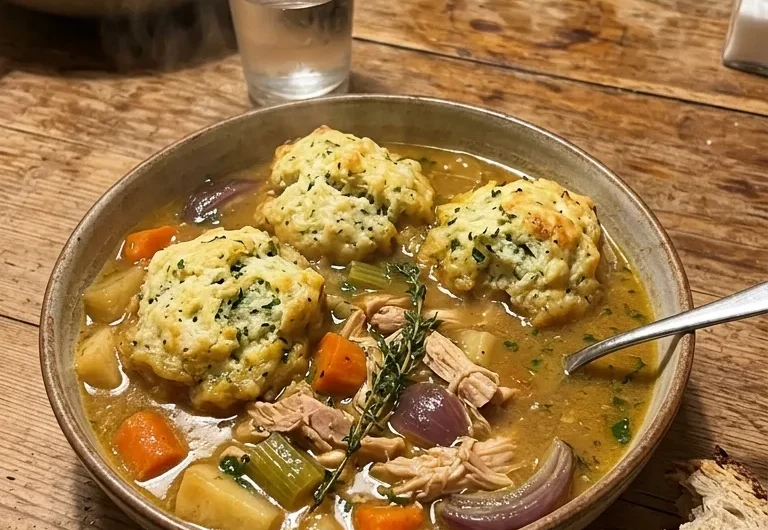 Gordon Ramsay Chicken Stew with Coriander Dumplings
