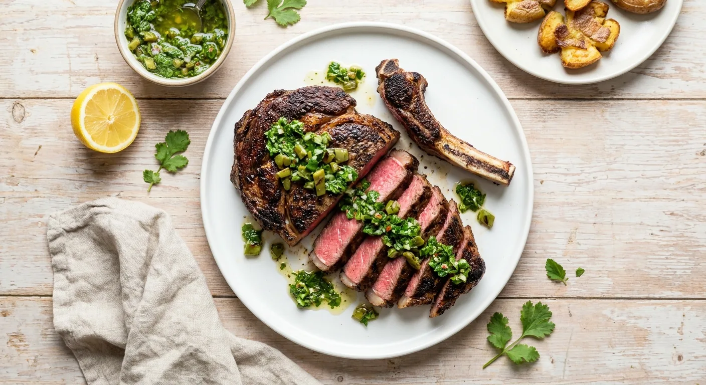 Gordon Ramsay’s Coffee and Ancho Chili-Rubbed Rib Eye