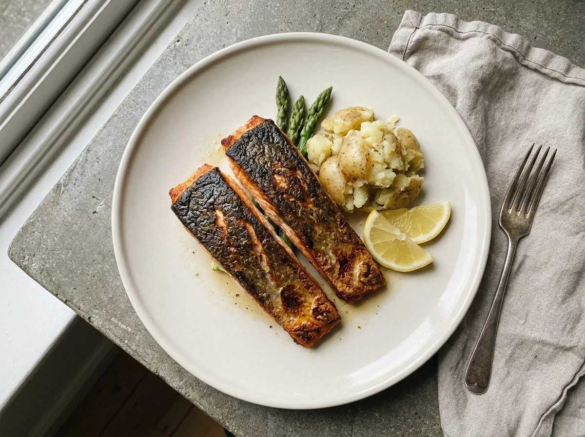 Gordon Ramsay Crispy Skin Salmon