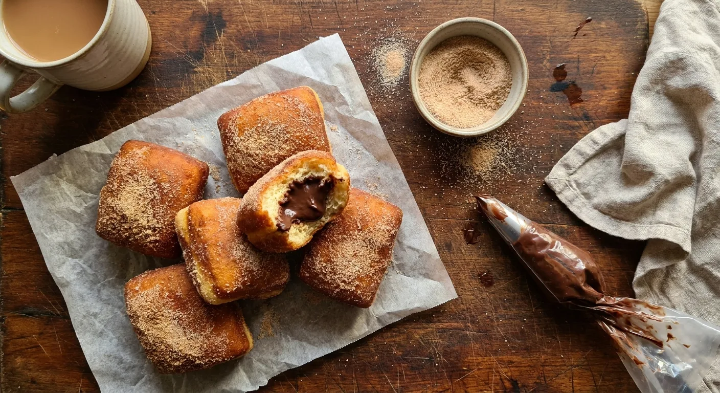 Gordon Ramsay’s Malt Chocolate Doughnuts