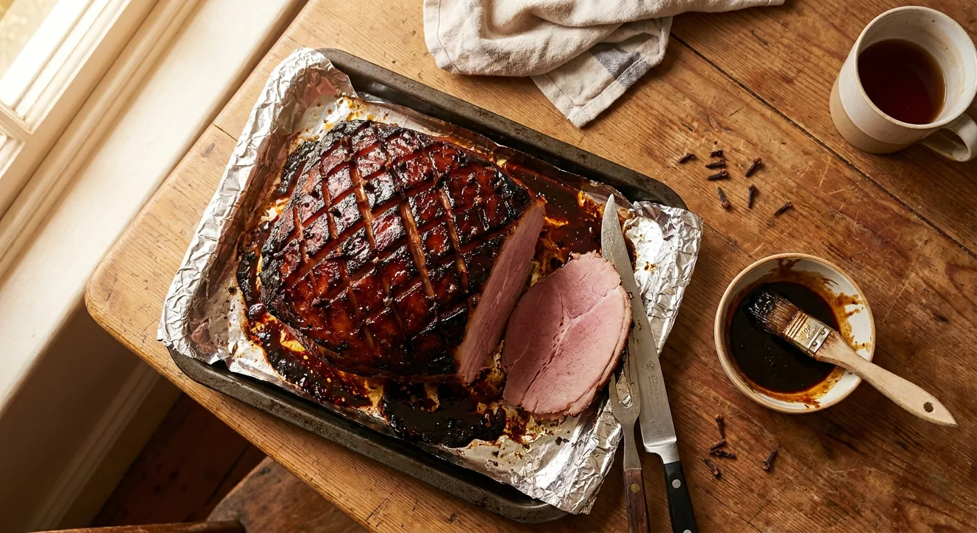 Gordon Ramsay’s Treacle-Glazed Gammon