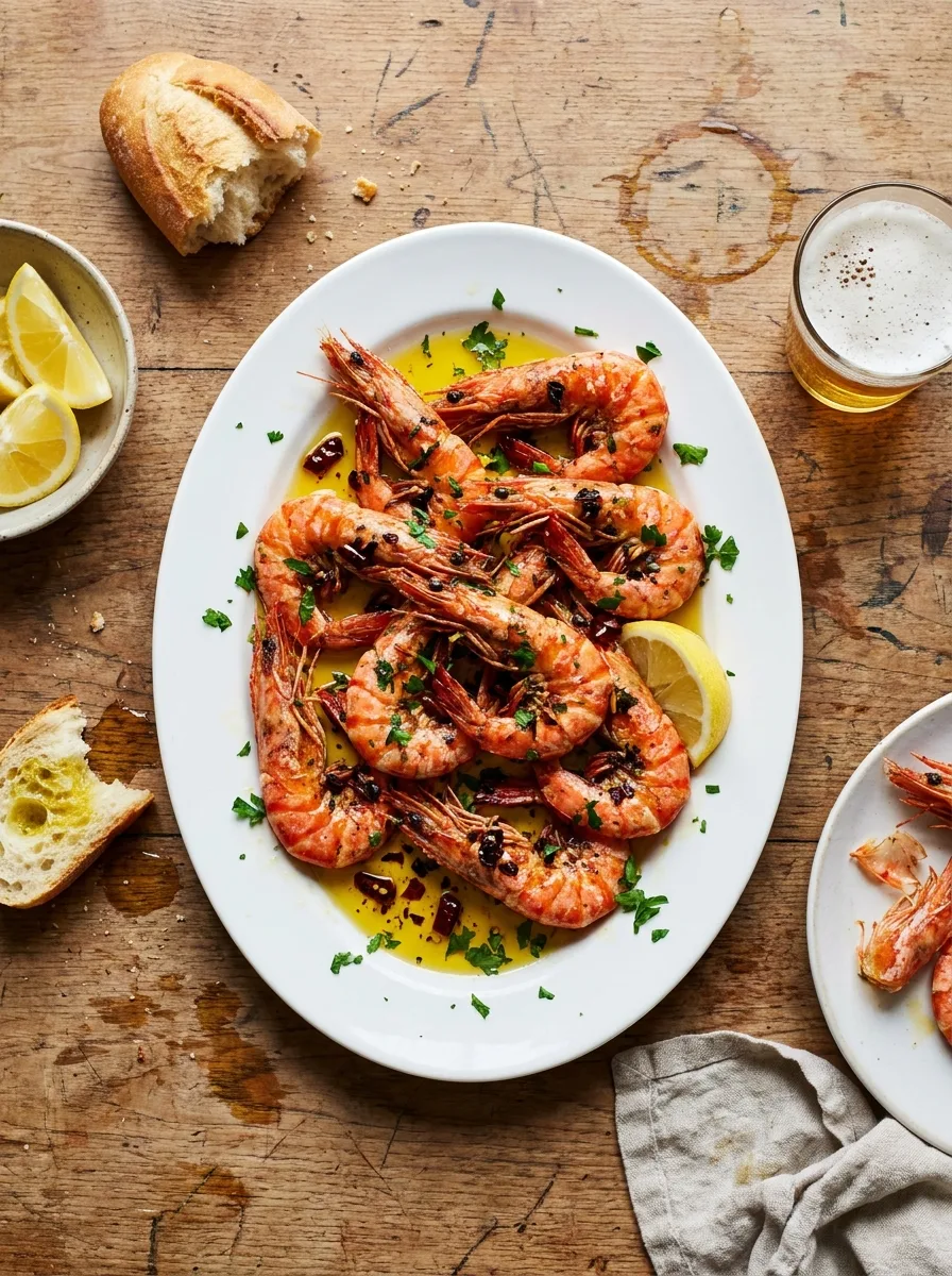 Gordon Ramsay Garlic Prawns