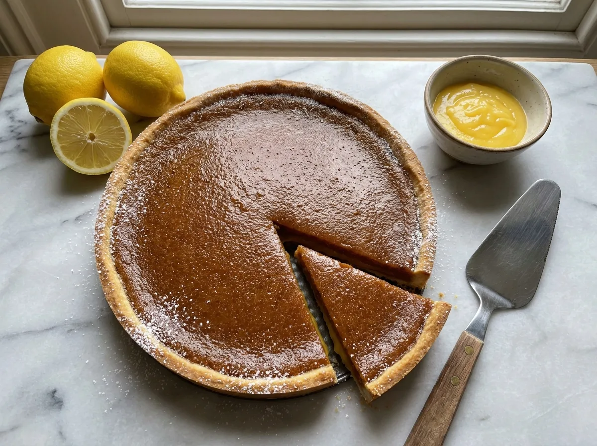 Gordon Ramsay’s Lemon Curd Treacle Tart