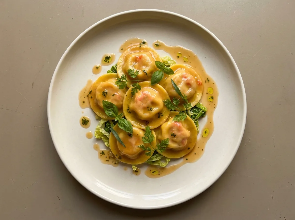 Gordon Ramsay’s Lobster Ravioli