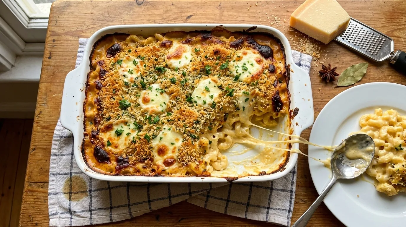 Gordon Ramsay Mac and Cheese (Four-Cheese Bread Street Kitchen Recipe)