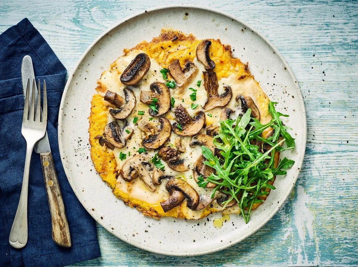 Gordon Ramsay’s Wild Mushroom and Gruyère Omelette