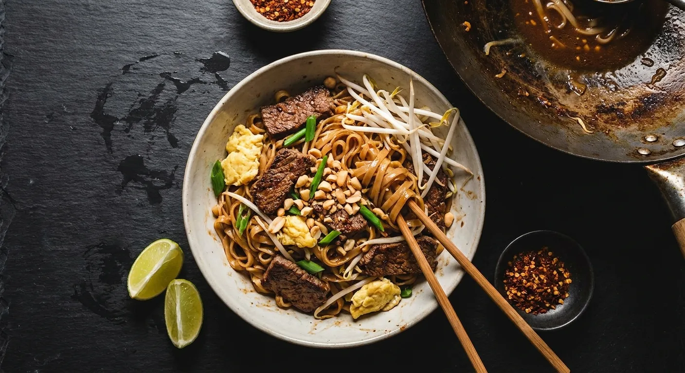 Gordon Ramsay’s Beef Pad Thai