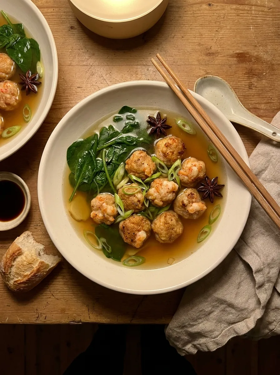 Gordon Ramsay Pork and Prawn Balls