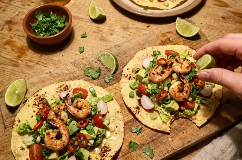 Gordon Ramsay Prawn Tostadas