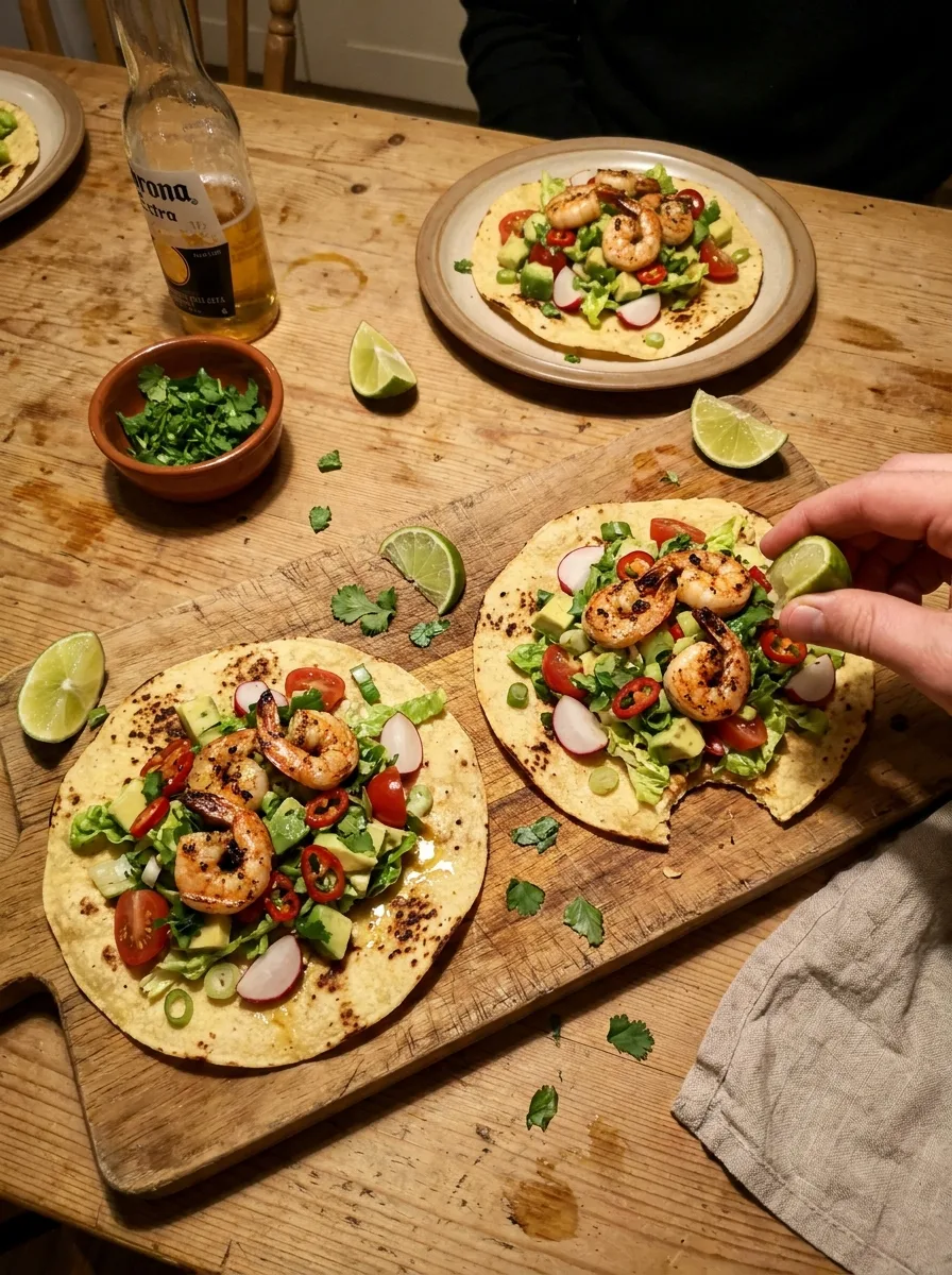 Gordon Ramsay Prawn Tostadas