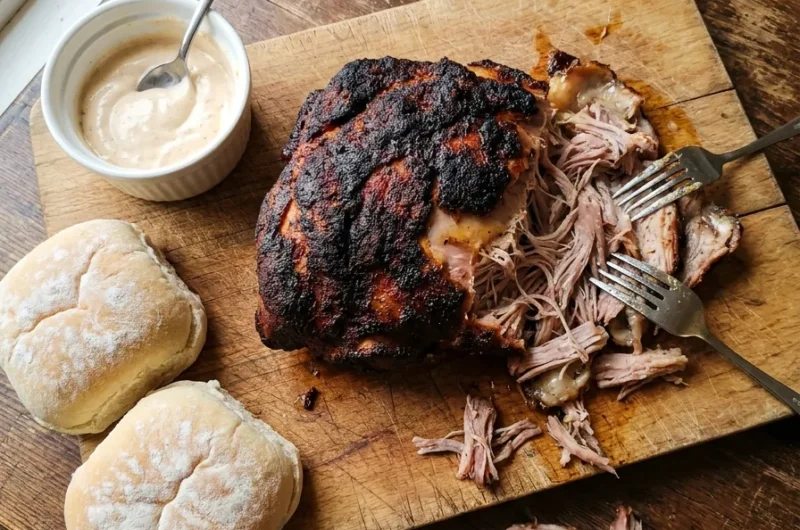 Gordon Ramsay's Smoky Pulled Pork with Chipotle Mayo